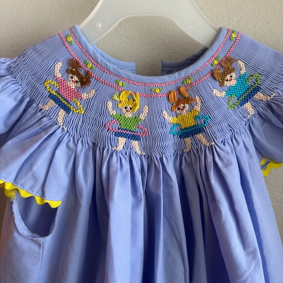 Smocked Hoola Hoop dress, size 3T - Picture 2 of 3